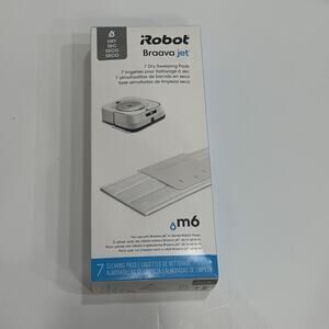 IROBOT 7-PACK! Braava Jet 7 Dry Sweeping Pads Series M6 OEM 4632821 (New)